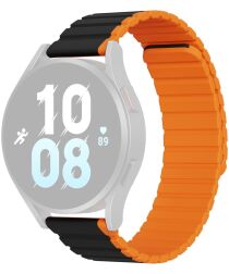 Dux Ducis LD Strap Universeel Smartwatch Bandje 20MM Zwart Oranje