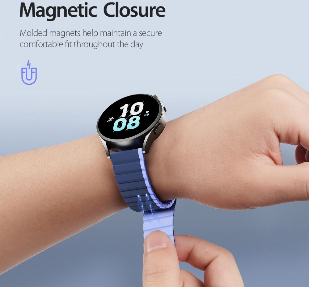 Dux Ducis LD Strap Universeel Smartwatch Bandje 20MM Blauw afbeelding 3