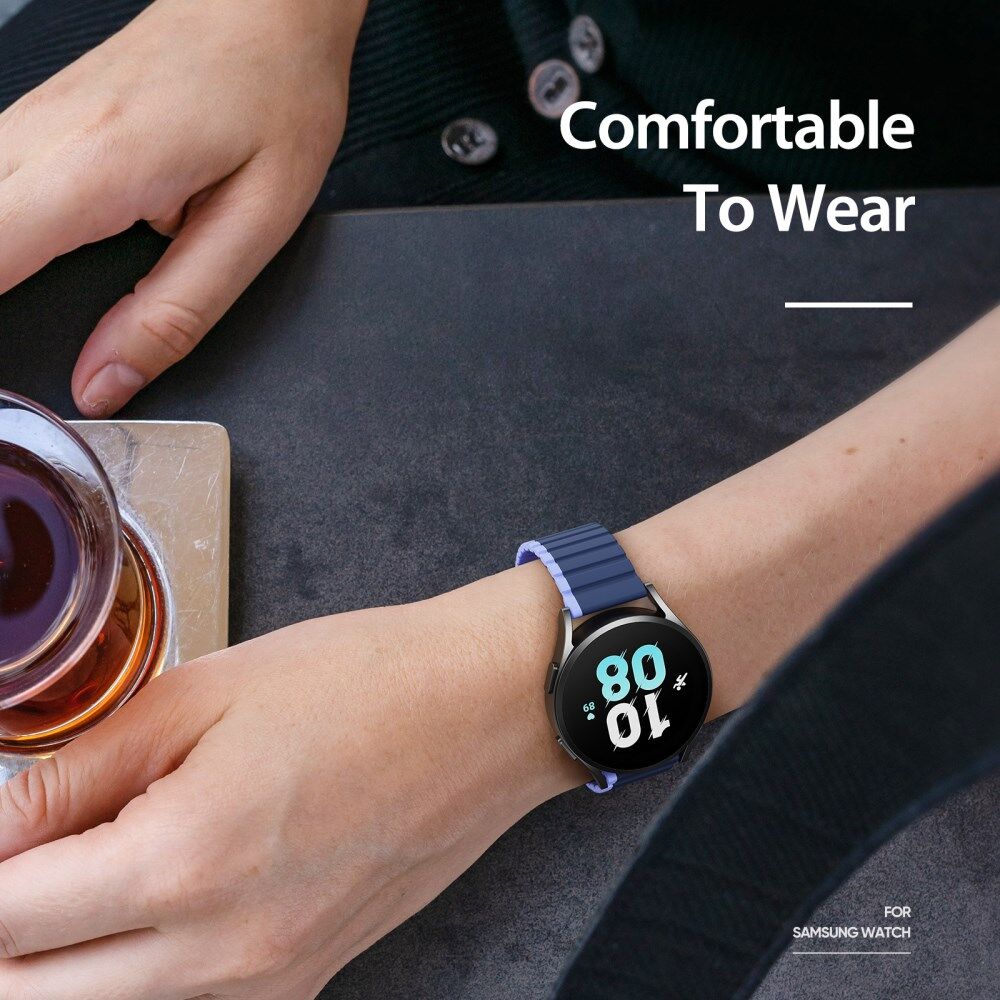Dux Ducis LD Strap Universeel Smartwatch Bandje 20MM Blauw afbeelding 8