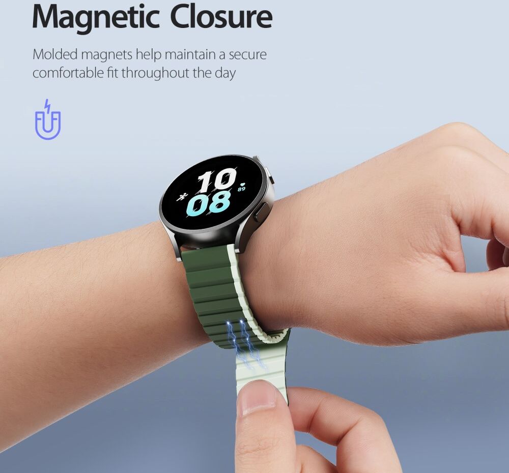 Dux Ducis LD Strap - Universeel Smartwatch Bandje 20MM - Groen afbeelding 3