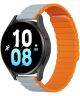 Dux Ducis LD Strap - Universeel Smartwatch Bandje 22MM - Grijs Oranje