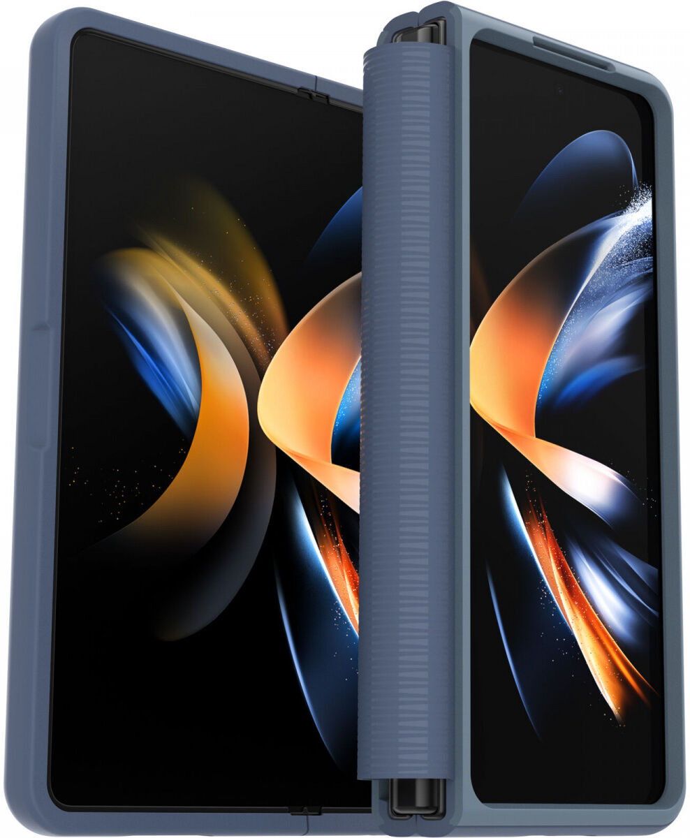 OtterBox Symmetry Flex Samsung Galaxy Z Fold 4 Hoesje Back Cover Blauw afbeelding 2