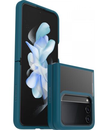 OtterBox Thin Flex Samsung Galaxy Z Flip 4 Hoesje Transparant Blauw Hoesjes