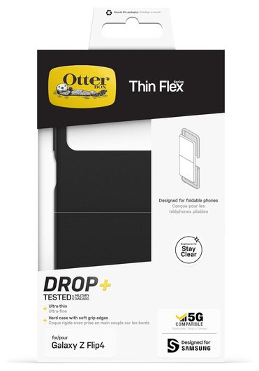 OtterBox Thin Flex Samsung Galaxy Z Flip 4 Hoesje Zwart afbeelding 5
