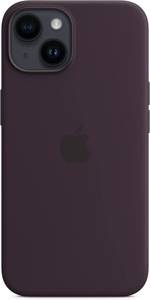 Origineel Apple iPhone 14 Hoesje MagSafe Silicone Case Bordeaux afbeelding 6