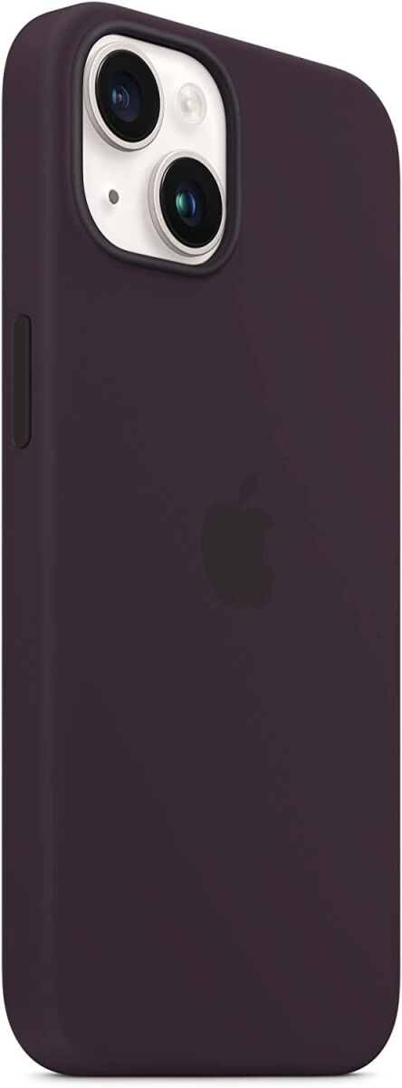 Origineel Apple iPhone 14 Hoesje MagSafe Silicone Case Bordeaux afbeelding 4
