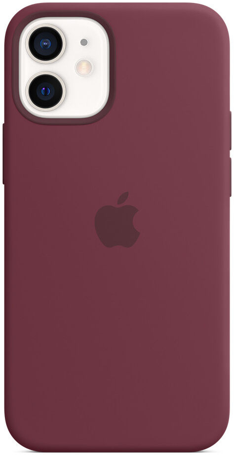 Origineel Apple iPhone 12 Mini Hoesje MagSafe Silicone Case Paars afbeelding 1