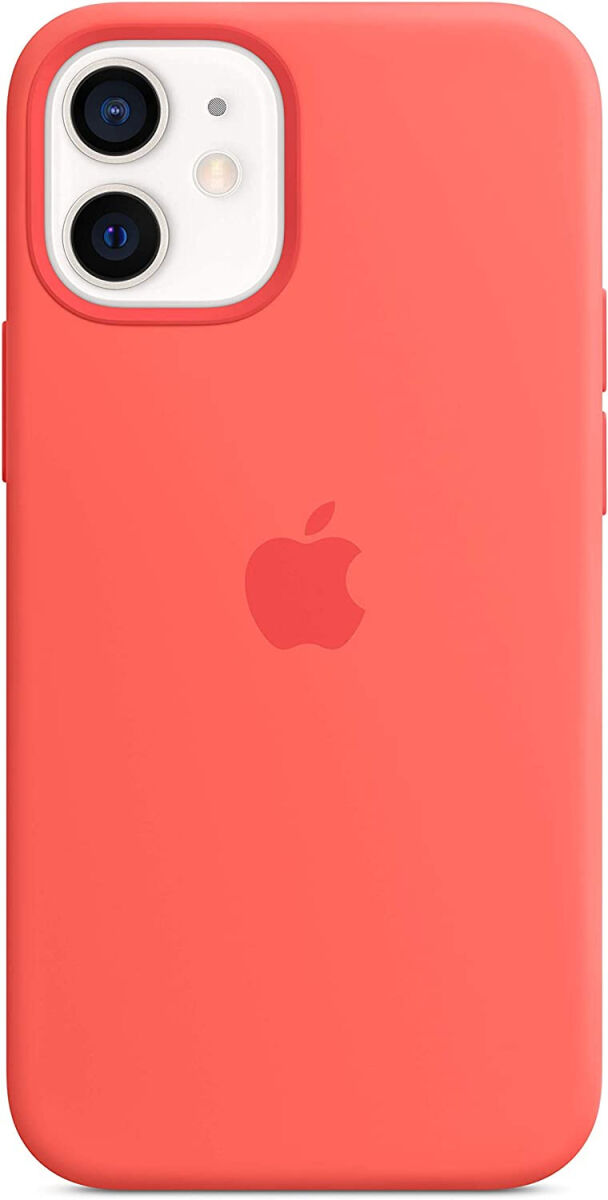 Origineel Apple iPhone 12 Mini Hoesje MagSafe Silicone Case Roze afbeelding 1