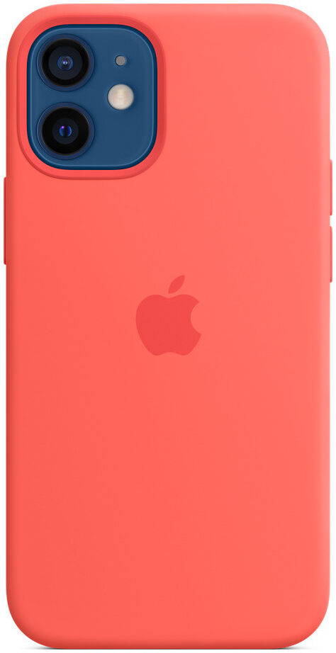 Origineel Apple iPhone 12 Mini Hoesje MagSafe Silicone Case Roze afbeelding 2