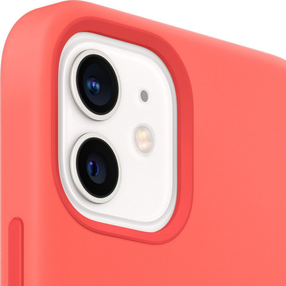 Origineel Apple iPhone 12 Mini Hoesje MagSafe Silicone Case Roze afbeelding 5