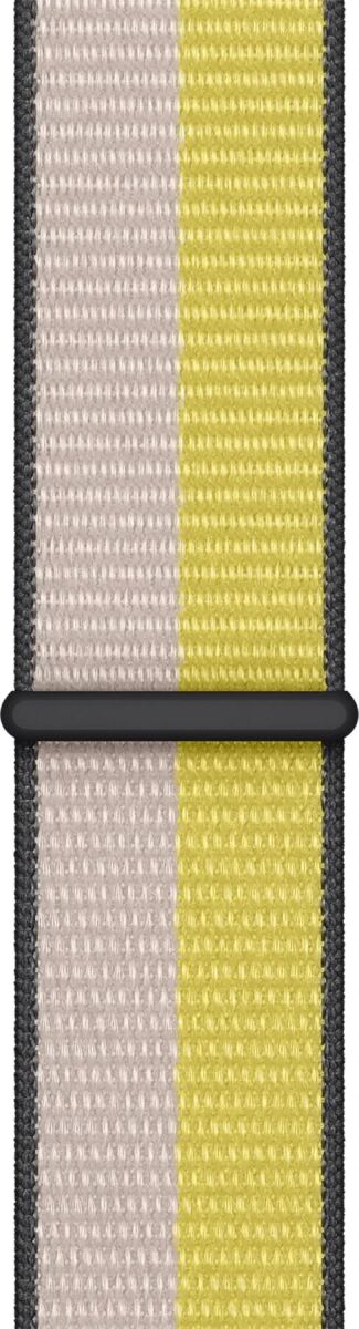 Origineel Apple Watch 1-9/SE 41/40/38MM Sportbandje Geel / Beige afbeelding 3