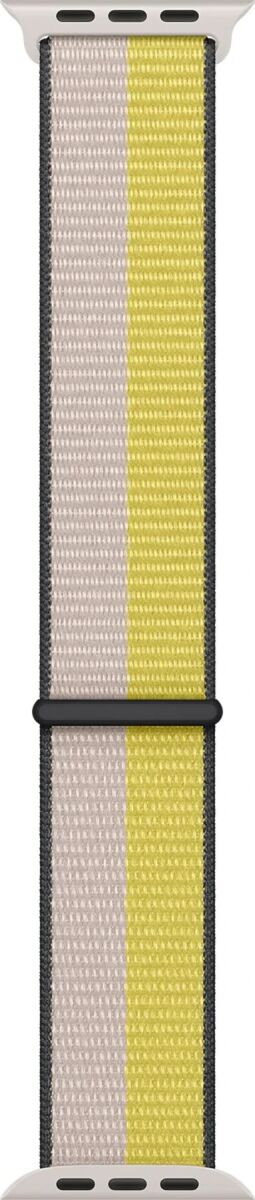 Origineel Apple Watch 1-9/SE 41/40/38MM Sportbandje Geel / Beige afbeelding 4