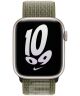 Origineel Apple Watch 49/45/44/42MM Nike Geweven Bandje Olive