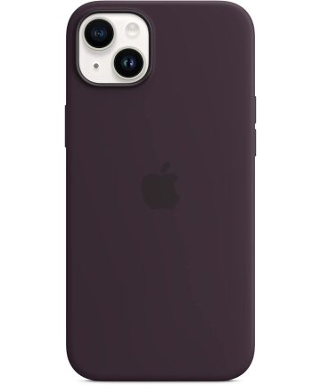 Origineel Apple iPhone 14 Plus Hoesje MagSafe Silicone Case Bordeaux Hoesjes