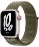 Origineel Apple Watch 41MM/40MM/38MM Nike Geweven Bandje Groen