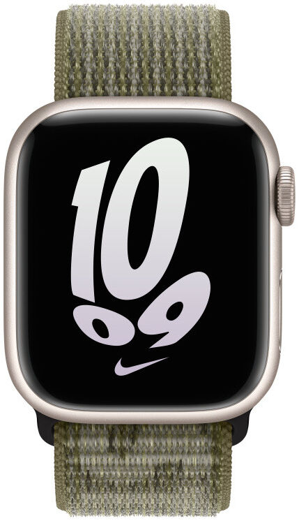 Origineel Apple Watch 41MM/40MM/38MM Nike Geweven Bandje Groen afbeelding 3
