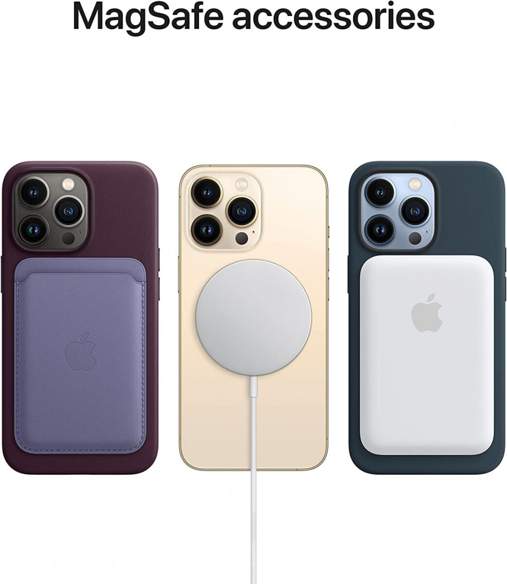 Origineel Apple iPhone 14 Plus Hoesje MagSafe Leather Case Oranje afbeelding 3