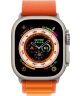 Origineel Apple Watch 49/45/44/42MM Alpine Bandje Oranje - Maat S