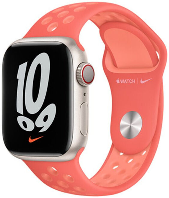 Origineel Apple Watch 41MM/40MM/38MM Nike Sport Bandje Oranje afbeelding 1