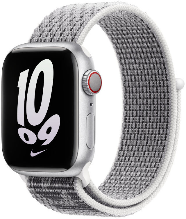 Origineel Apple Watch 41MM/40MM/38MM Nike Geweven Bandje Wit / Zwart afbeelding 1