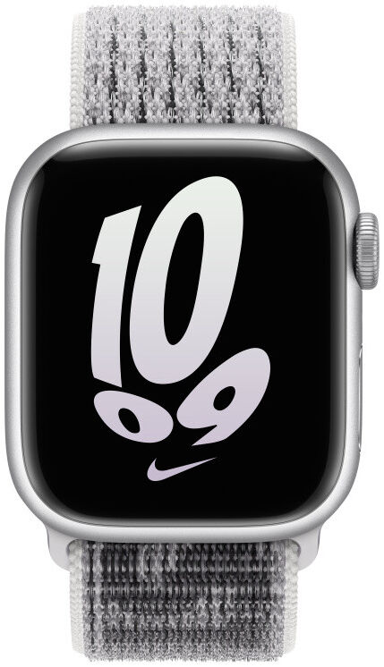 Origineel Apple Watch 41MM/40MM/38MM Nike Geweven Bandje Wit / Zwart afbeelding 3