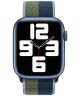 Origineel Apple Watch 41MM/40MM/38MM Geweven Sportbandje Blauw / Groen