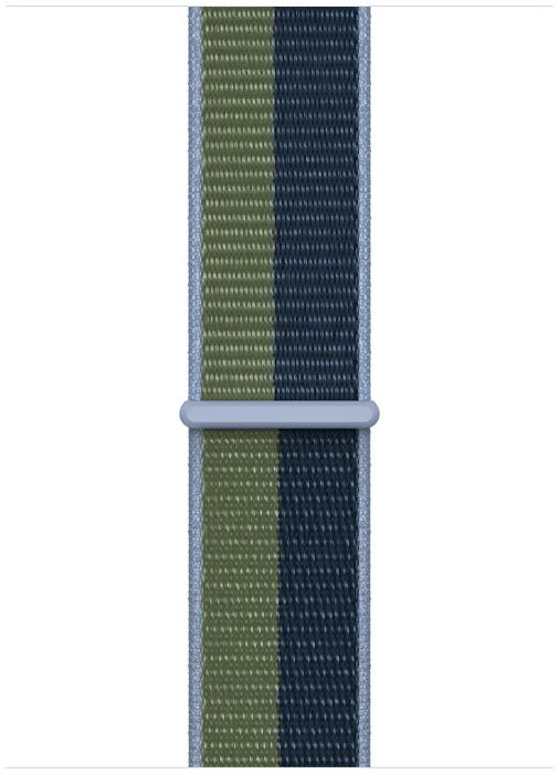 Origineel Apple Watch 41MM/40MM/38MM Geweven Sportbandje Blauw / Groen afbeelding 3