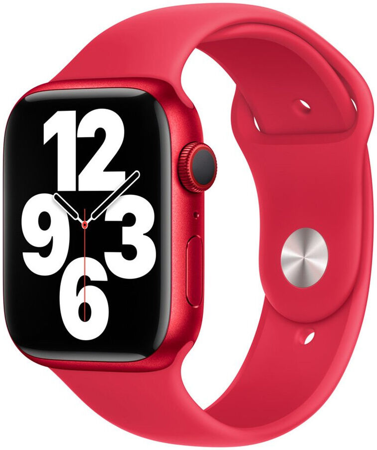 Origineel Apple Watch 49MM/45MM/44MM/42MM Sport Bandje Rood afbeelding 1