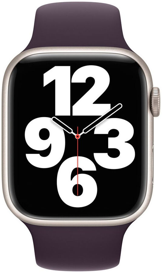 Origineel Apple Watch 1-9/SE/Ultra 49/45/44/42MM Sport Bandje Bordeaux afbeelding 3
