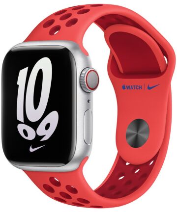 Origineel Apple Watch 41MM/40MM/38MM Nike Sport Bandje Crimson / Rood Bandjes
