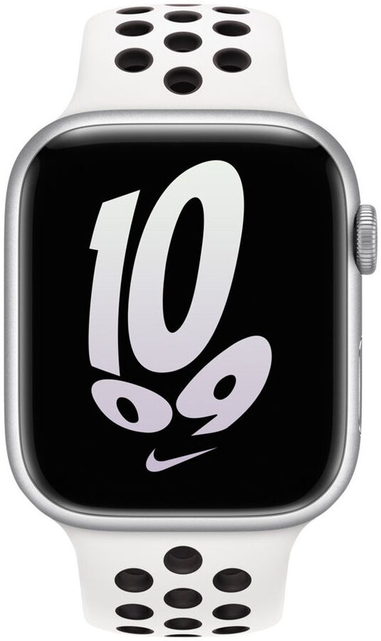 Origineel Apple Watch 49MM/45MM/44MM/42MM Nike Sport Bandje Wit Zwart afbeelding 3