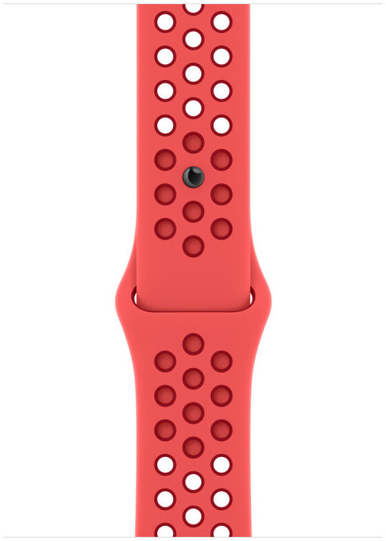 Origineel Apple Watch 49MM/45MM/44MM/42MM Nike Sport Bandje Rood afbeelding 2