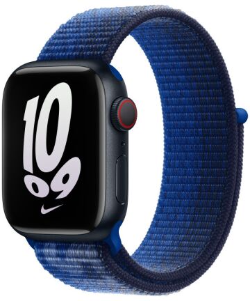 Origineel Apple Watch 41MM/40MM/38MM Nike Geweven Bandje Blauw Bandjes