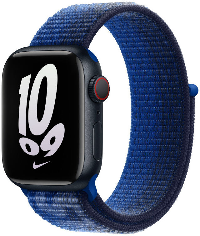 Origineel Apple Watch 41MM/40MM/38MM Nike Geweven Bandje Blauw afbeelding 1