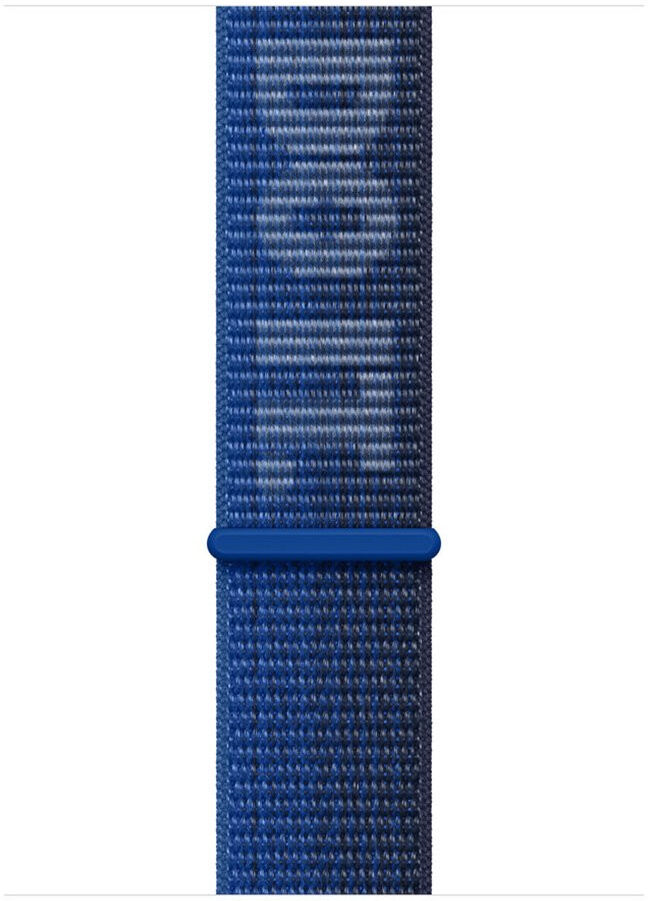 Origineel Apple Watch 49/45/44/42MM Nike Geweven Bandje Blauw afbeelding 2