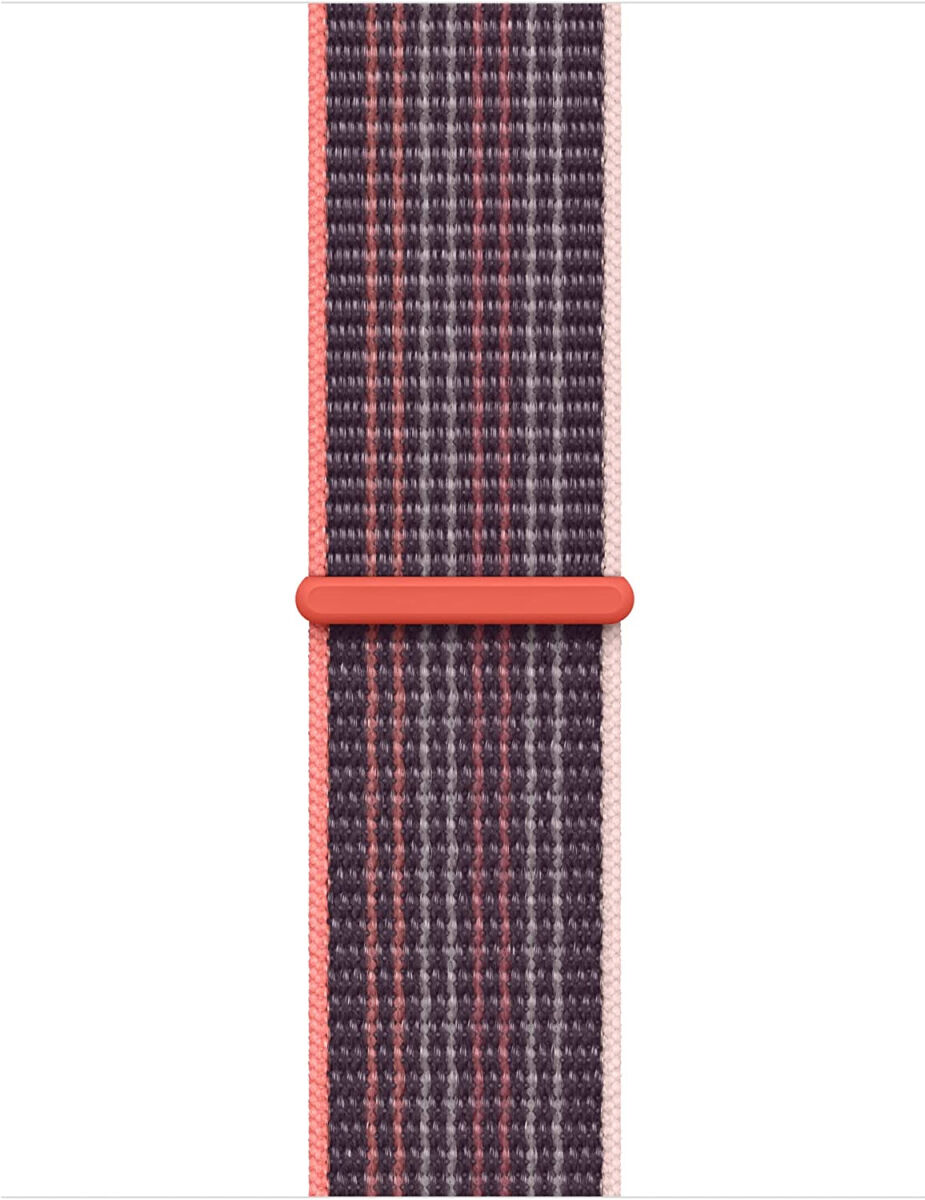 Origineel Apple Watch 41MM/40MM/38MM Geweven Sportbandje Roze / Zwart afbeelding 3