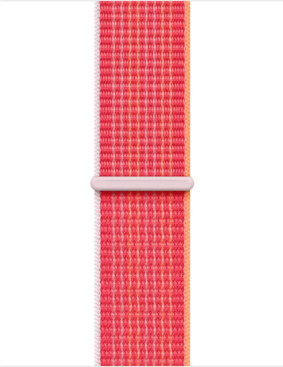 Origineel Apple Watch 41MM/40MM/38MM Geweven Sportbandje Rood afbeelding 3