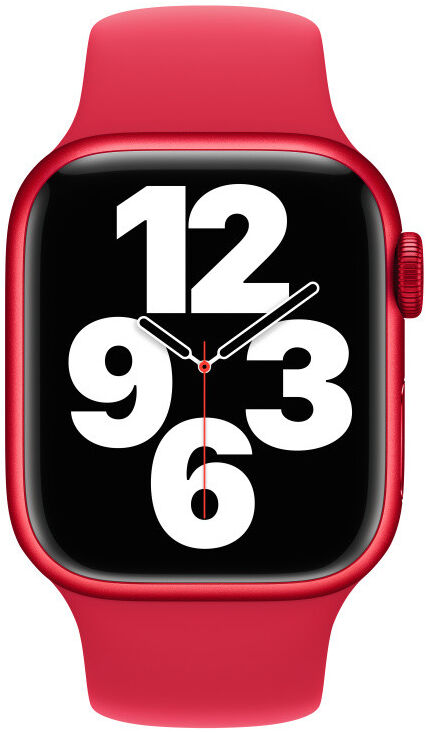 Origineel Apple Sport Band Apple Watch 1-9/SE 41/40/38MM Bandje Rood afbeelding 2