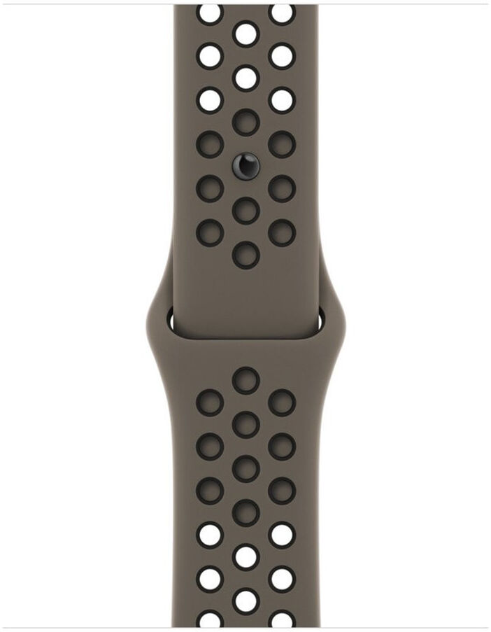 Origineel Apple Watch 41MM/40MM/38MM Nike Sport Bandje Olive / Zwart afbeelding 2