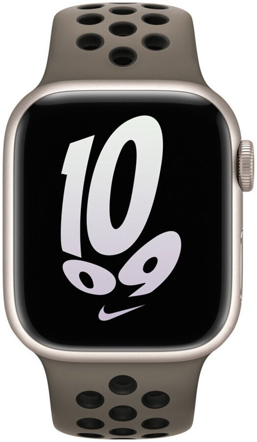 Origineel Apple Watch 41MM/40MM/38MM Nike Sport Bandje Olive / Zwart afbeelding 3