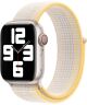 Origineel Apple Watch 41MM/40MM/38MM Geweven Sportbandje Geel / Wit