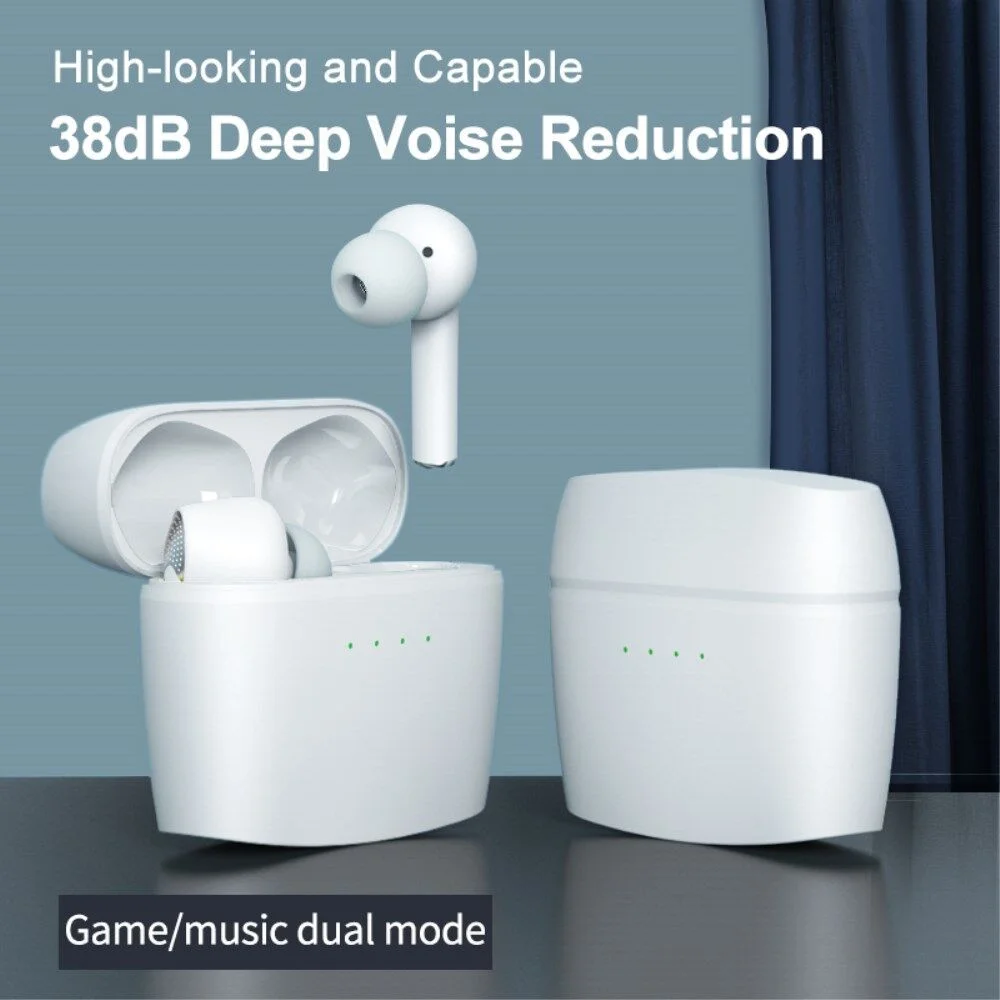 Essager J8 TWS Headset ANC/ENC Draadloze Bluetooth Oordopjes Zwart afbeelding 2