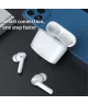 Essager J8 TWS Headset ANC/ENC Draadloze Bluetooth Oordopjes Wit