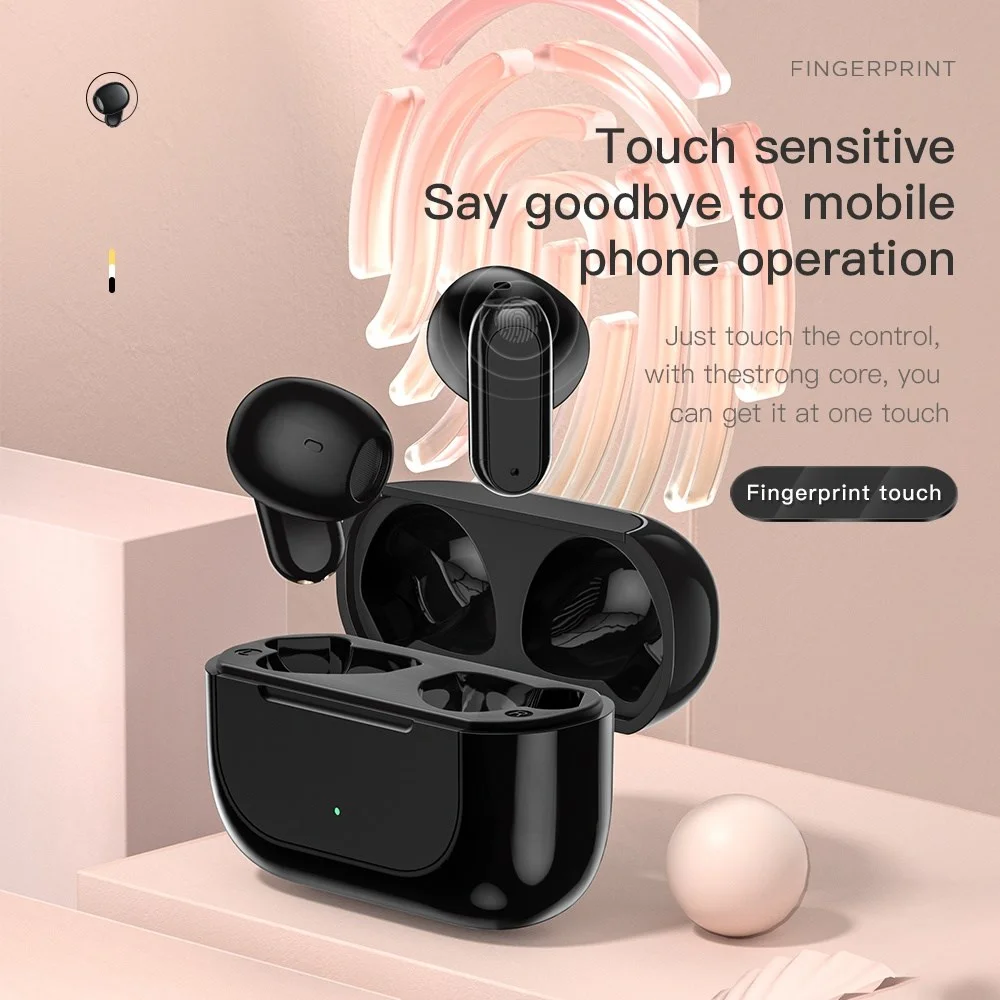 Essager E60 TWS Headset IPX5 Draadloze Bluetooth HiFi Oordopjes Geel afbeelding 3