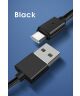 Essager 3A USB naar USB-C Fast Charge Oplaad Kabel 3M Zwart