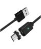 Essager 2.4A USB naar Micro-USB Fast Charge Oplaad Kabel 1M Zwart