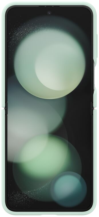 Origineel Samsung Galaxy Z Flip 5 Hoesje Silicone Case Ring Mint afbeelding 5