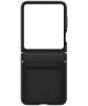 Origineel Samsung Galaxy Z Flip 5 Hoesje Flap ECO-Leather Case Zwart