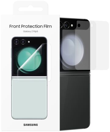 Originele Samsung Galaxy Z Flip 5 Screenprotector Display Folie 2-Pack Screen Protectors