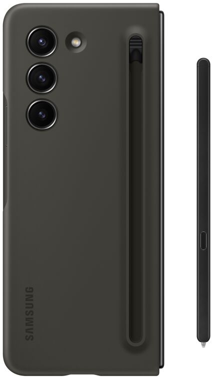 Origineel Samsung Galaxy Z Fold 5 Hoesje Slim S-Pen Case Graphite afbeelding 2